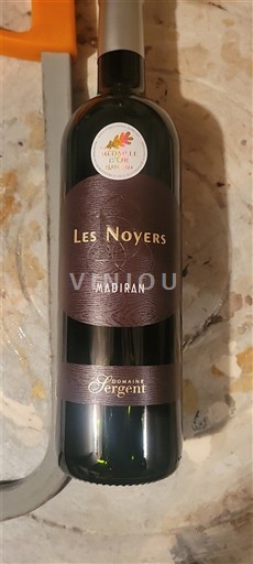 Sudoeste Madiran Domaine Sergent Les Noyers 2022