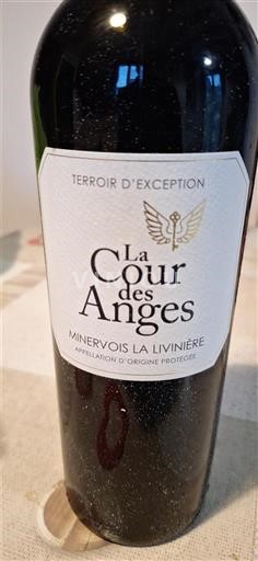Languedoc Minervois-la-Livinière La Cour des Anges 2021