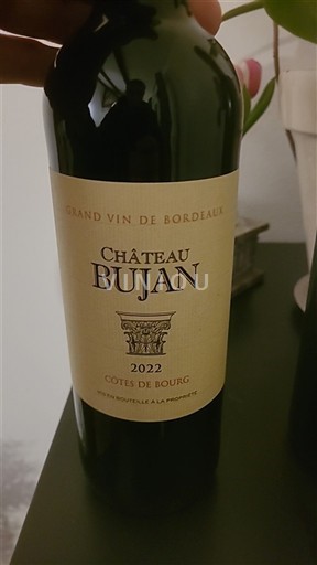 Bordeaux Côtes-de-bourg Château Bujan 2022