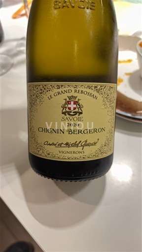 Savoja in Bugey Chignin-Bergeron André et Michel Quenard Le Grand Reboussan 2020