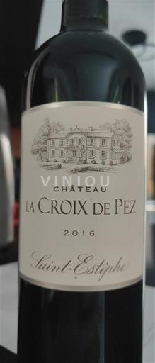 Bordeaux Saint-Estèphe Château La Croix de Pez 2016
