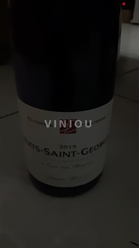 Bourgogne Nuits-saint-georges Closérie des Alisiers 2019