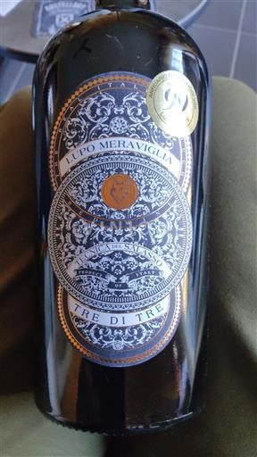 Puglia Susumaniello Salento Lupo Meraviglia Tre di Tre 2022