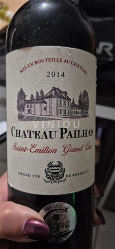 Bordéus Saint-Émilion Grand Cru Grand Cru Château Pailhas 2014