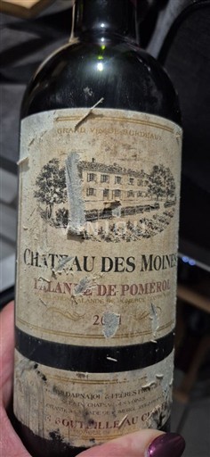 Burdeos Lalande-de-Pomerol Château Des Moines 2011