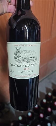 Bordeaux Haut-Médoc Château Moulin 2019
