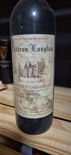 Bordeaux Lussac-saint-émilion Château Langlais 1976