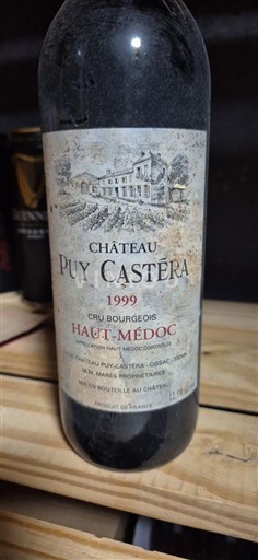 Bordéus Haut-Médoc Cru Bourgeois Château Puy Castera 1999