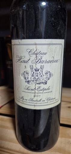 Bordeaux Saint-Estèphe Château Haut Paradis 2017