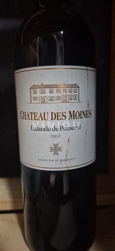 Burdeos Lalande-de-Pomerol Château Des Moines 2017