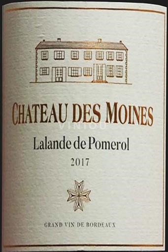 Bordeaux Lalande-de-Pomerol Château Des Moines 2017