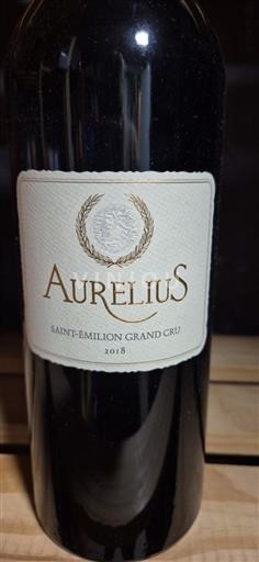 Bordeaux Saint-Émilion Grand Cru Aurelius 2018