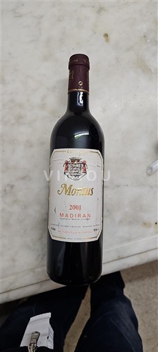 Sud-Ouest Madiran Château Bouscassé Menuts 2001