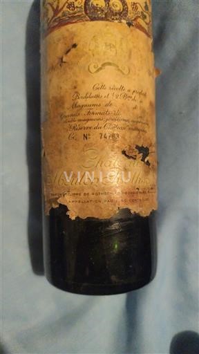 Bordeaux Pauillac Grand Cru Château Mouton Rothschild 1968