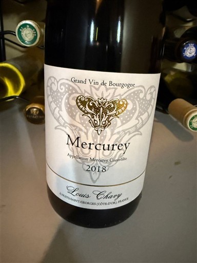 Borgogna Mercurey Louis Chavy 2018