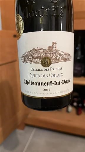 Rhône Valley Châteauneuf-du-Pape Cellier des Princes Hauts des Coteaux 2017