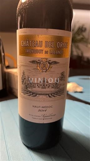 Savoie et Bugey Abymes Château Bel Orme Tronquoy de Lalande 2017