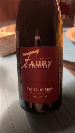 Thung lũng Rhône Saint-Joseph Lionel Faury Hedonism 2017