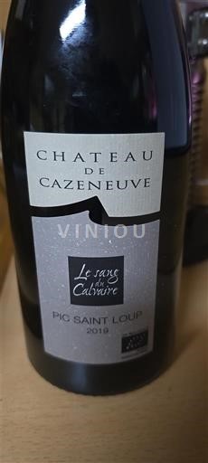 Languedoc Pic-saint-loup Château Cazeneuve Les sangs de la Cabrière 2018