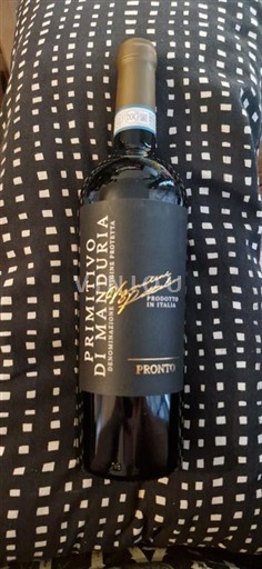 Pouilles Primitivo di Manduria Pronto Non Millésimé