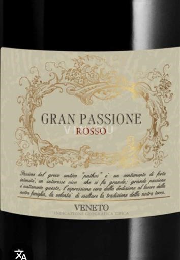 Венето Gran Passione Rosso Без вінтажу
