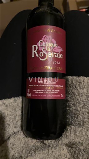 Bordeaux Blaye-côtes-de-bordeaux Château La Roseraie Les Filles et Chloé 2018