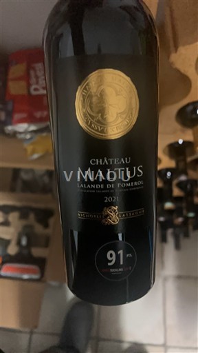 Bordeaux Lalande-de-Pomerol Château Maltus 2021
