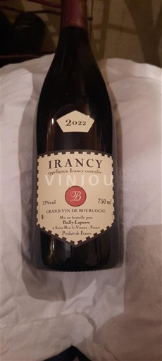 Bourgogne Irancy Bersan 2022