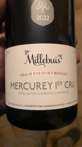 Burgundsko Mercurey Premier Cru Les vignerons de Buxy Millebuis 2022