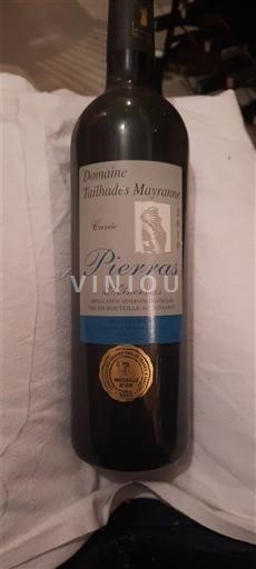 Linguadoca Minervois Domaine Tailhades Mayrane Pierras 2010