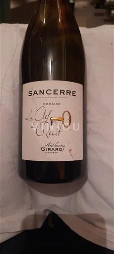 Vallée de la Loire Sancerre Domaine Anthony Girard La Clef du Récit 2020