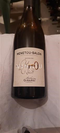 Vallée de la Loire Menetou-salon Anthony Girard La Clef du Récit 2020