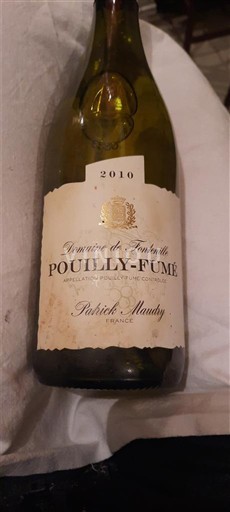 Údolí Loiry Pouilly-fumé Domaine Fontenille 2010