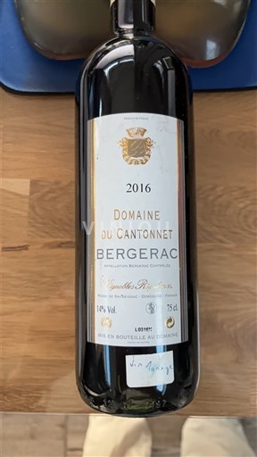 Südwestfrankreich Bergerac Domaine Cantonet Prestige 2016