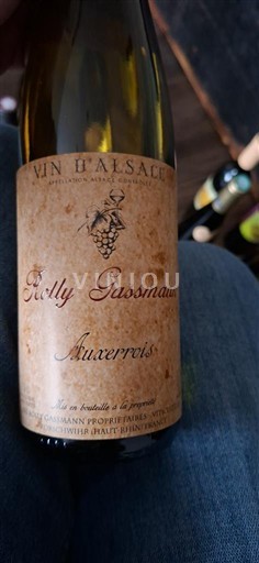 Alsace Rolly Gassmann Auxerrois 2021