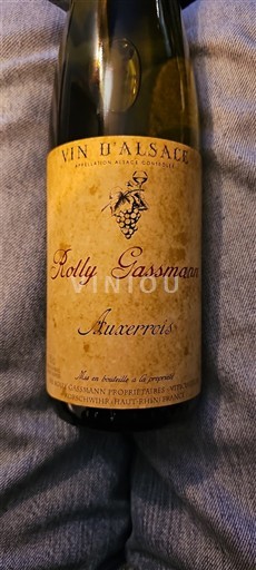 Alsacia Rolly Gassmann Auxerrois 2021