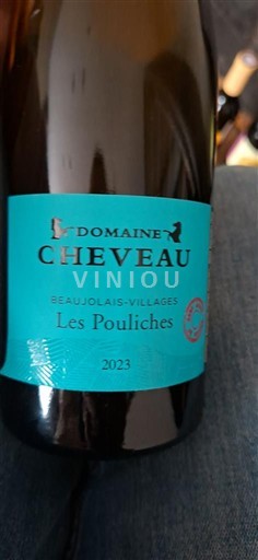 Beaujolais Beaujolais Villages Domaine Cheveau Les Pouliches 2023
