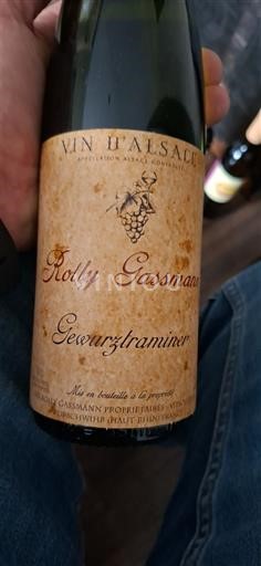 Alsace Rolly Gassmann Gewurztraminer 2019