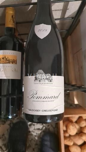 Borgoña Pommard Vaudoisey-Creusefond 2018