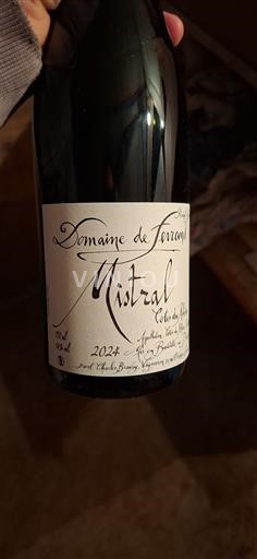 Rhône Valley Côtes-du-Rhône Domaine Ferrand Mistral 2024