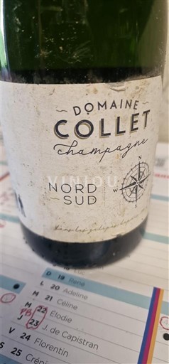 Champanhe Domaine Collet Nord Sud 2023