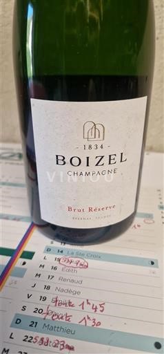 Champanhe Boizel Brut Réserve 2025