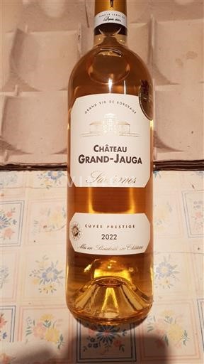 Bordeaux Sauternes Château Grand-Jauga Prestige 2022