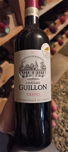 Bordéus Graves Château Guillon 2017