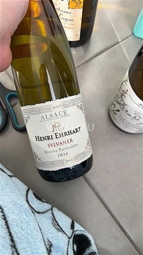 Alsace Henri Ehrhart Réserve Particulière 2016