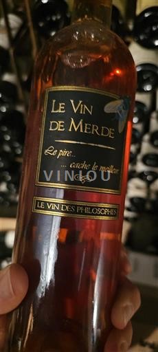 Languedoc Ospecificerad Le Vin de Merde Le vin des philosophes Icke årgångsbetecknad