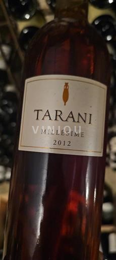 Tây Nam Comté tolosan Tarani Millésime 2012