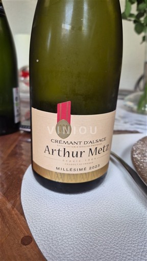 Alsacia Crémant de Alsacia Arthur Metz 2023
