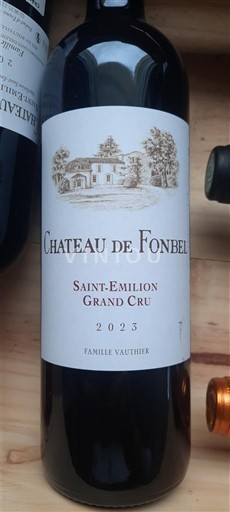 Bordeaux Saint-Émilion Grand Cru Château Fonbel 2023