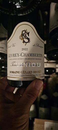 Bourgondië Gevrey-Chambertin Domaine Gérard Seguin Terroir du Domaine 2022